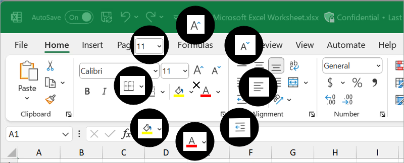 Access Ring on Microsoft Excel