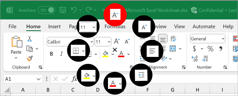 selection of action ring using MX Master 4 and Creative Console